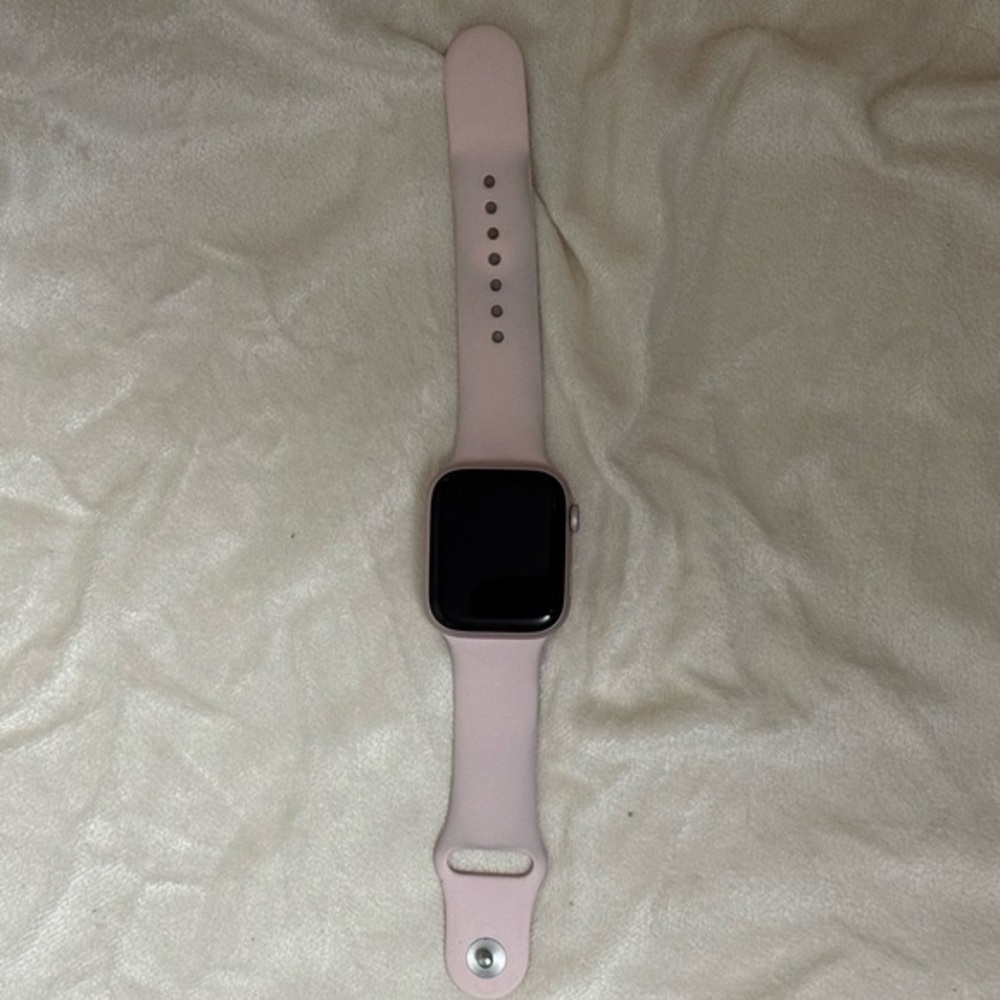 Pink Smartwatch with Matching Bands and Charger - Picture 5 of 12